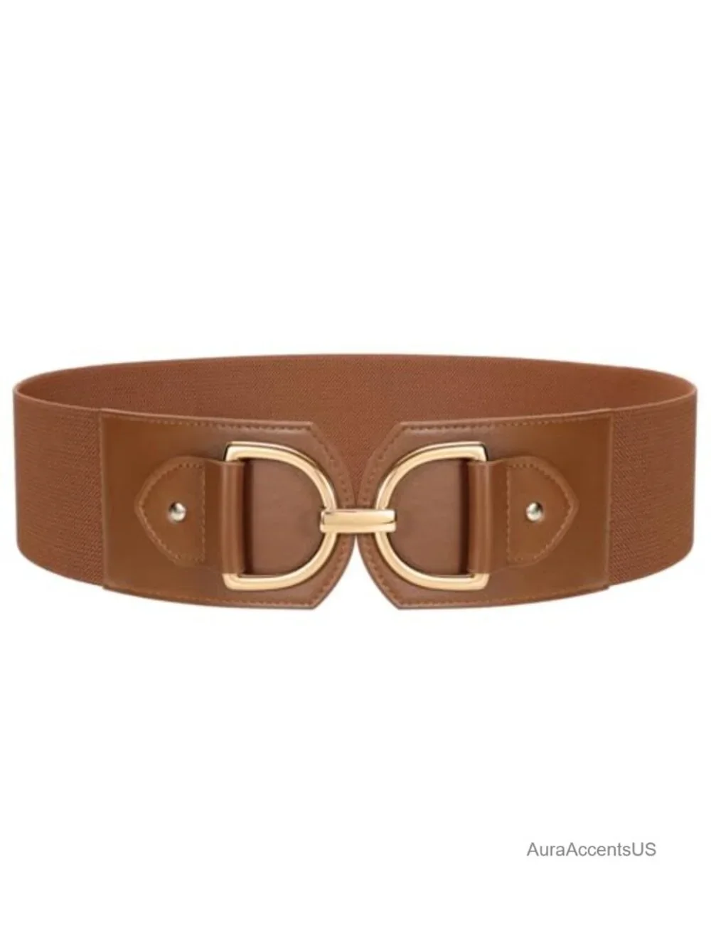 Wide Elastic Waist Belt Stretchy Dress Belt